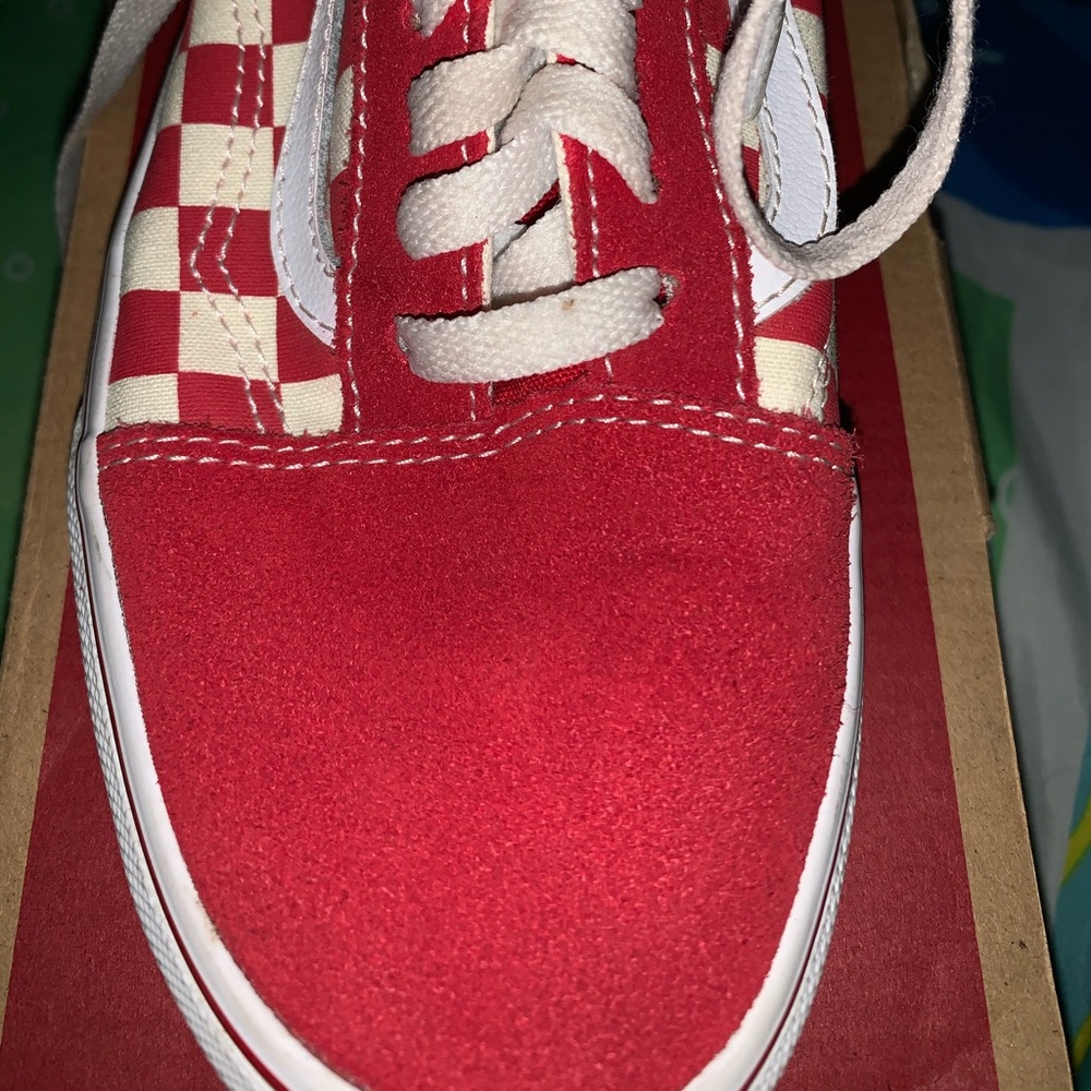 Checkered Vans